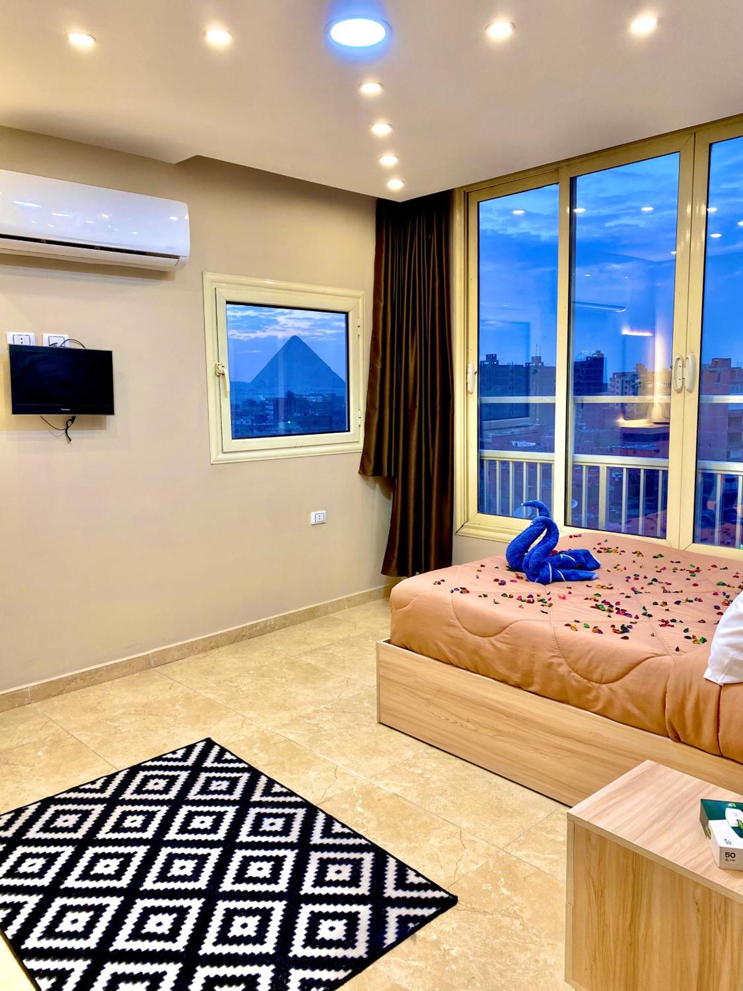 Horus Horizon Inn Pyramids View Kafrat al Jabal Exterior photo