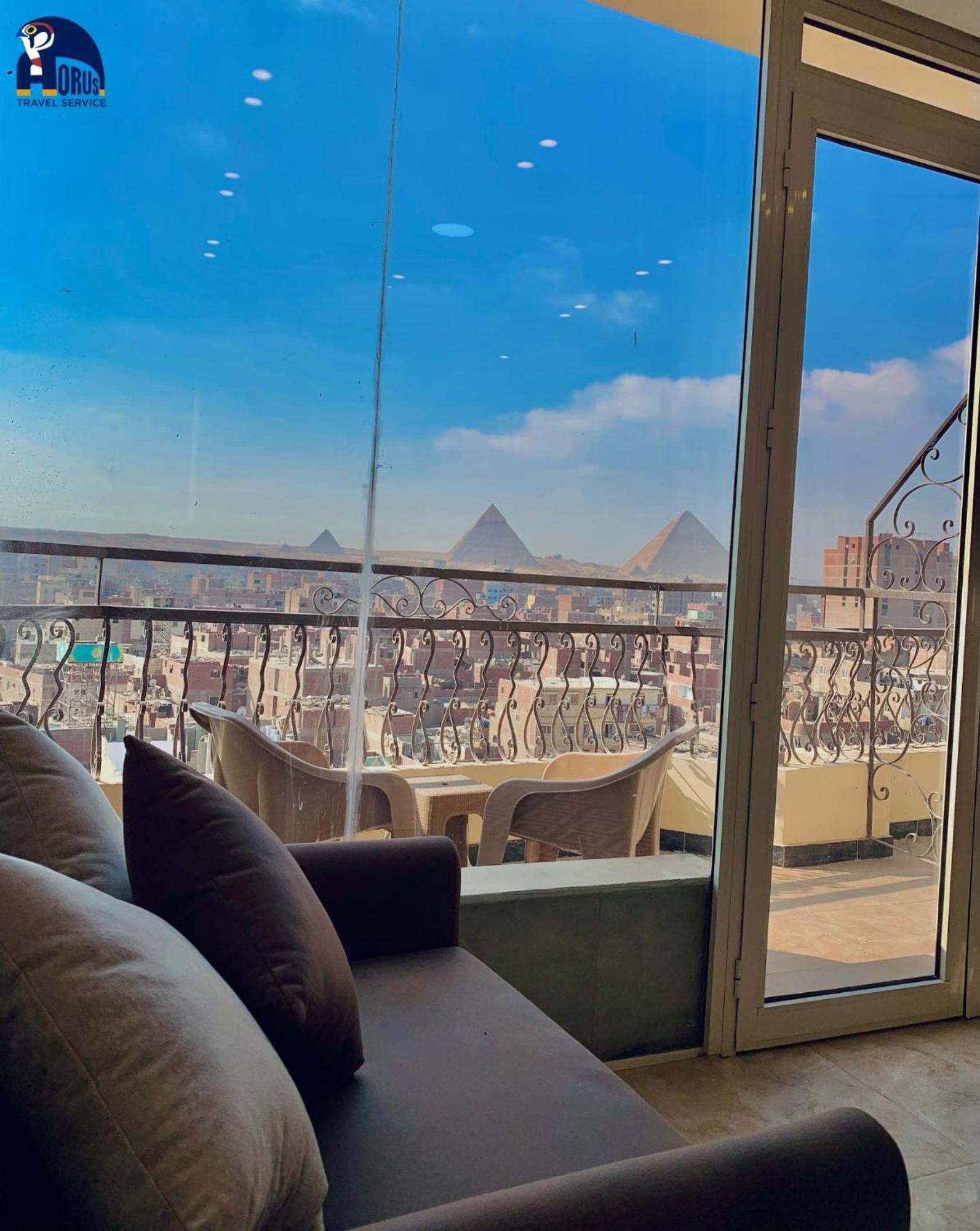 Horus Horizon Inn Pyramids View Kafrat al Jabal Exterior photo